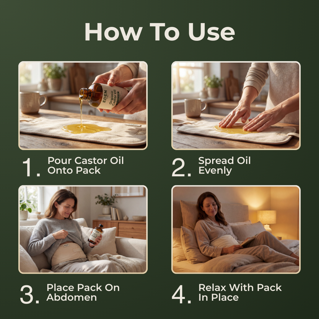 Castor Oil Pack Bundle