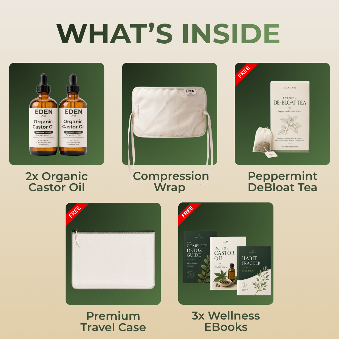 Castor Oil Pack Kit