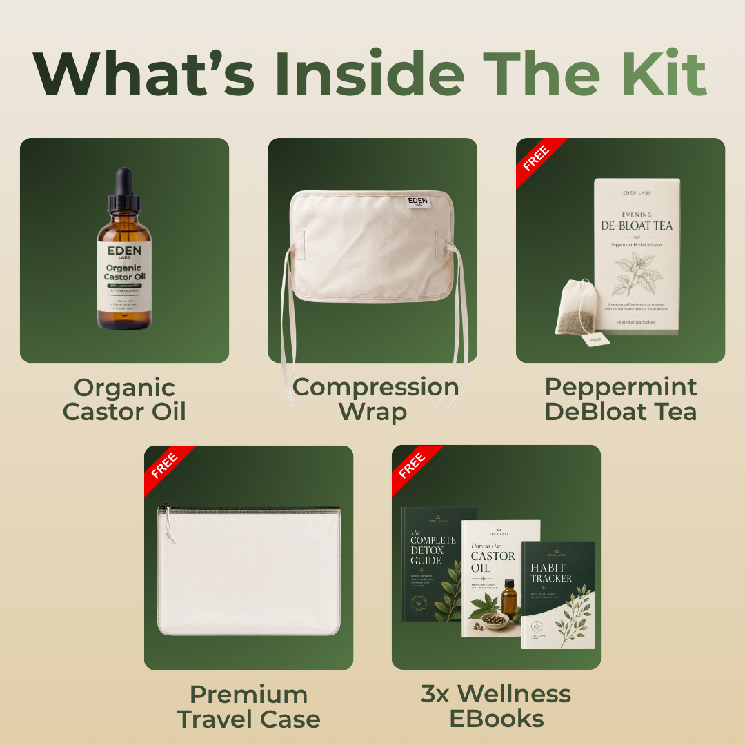 Castor Oil Pack Kit