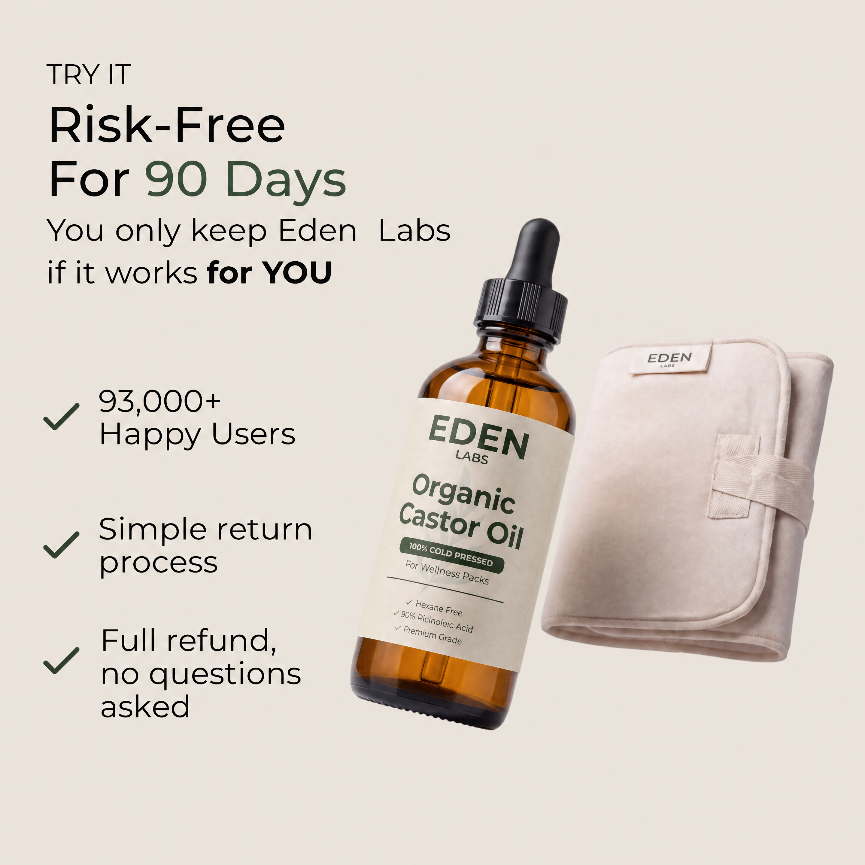 Castor Oil Pack Kit